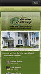 Mobile Screenshot of gardensofmemoryfuneralhome.com