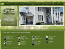 Tablet Screenshot of gardensofmemoryfuneralhome.com